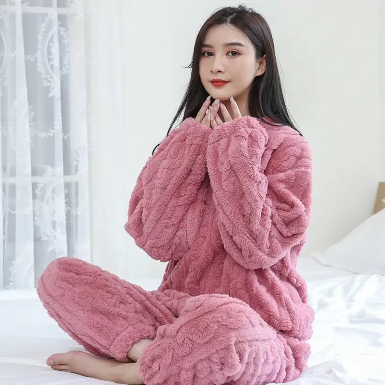 Jacquard Warm Loungewear