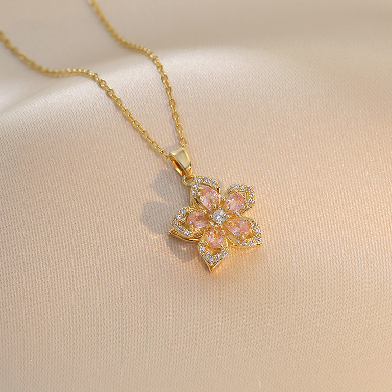 Rotatable Flower Necklace - Image 9