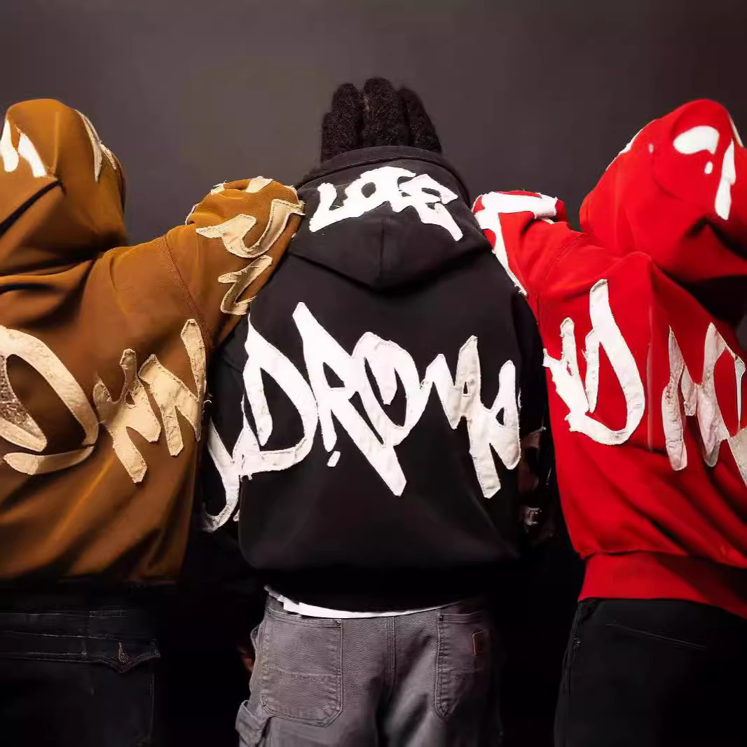 3D Letter Hoodie - Image 2