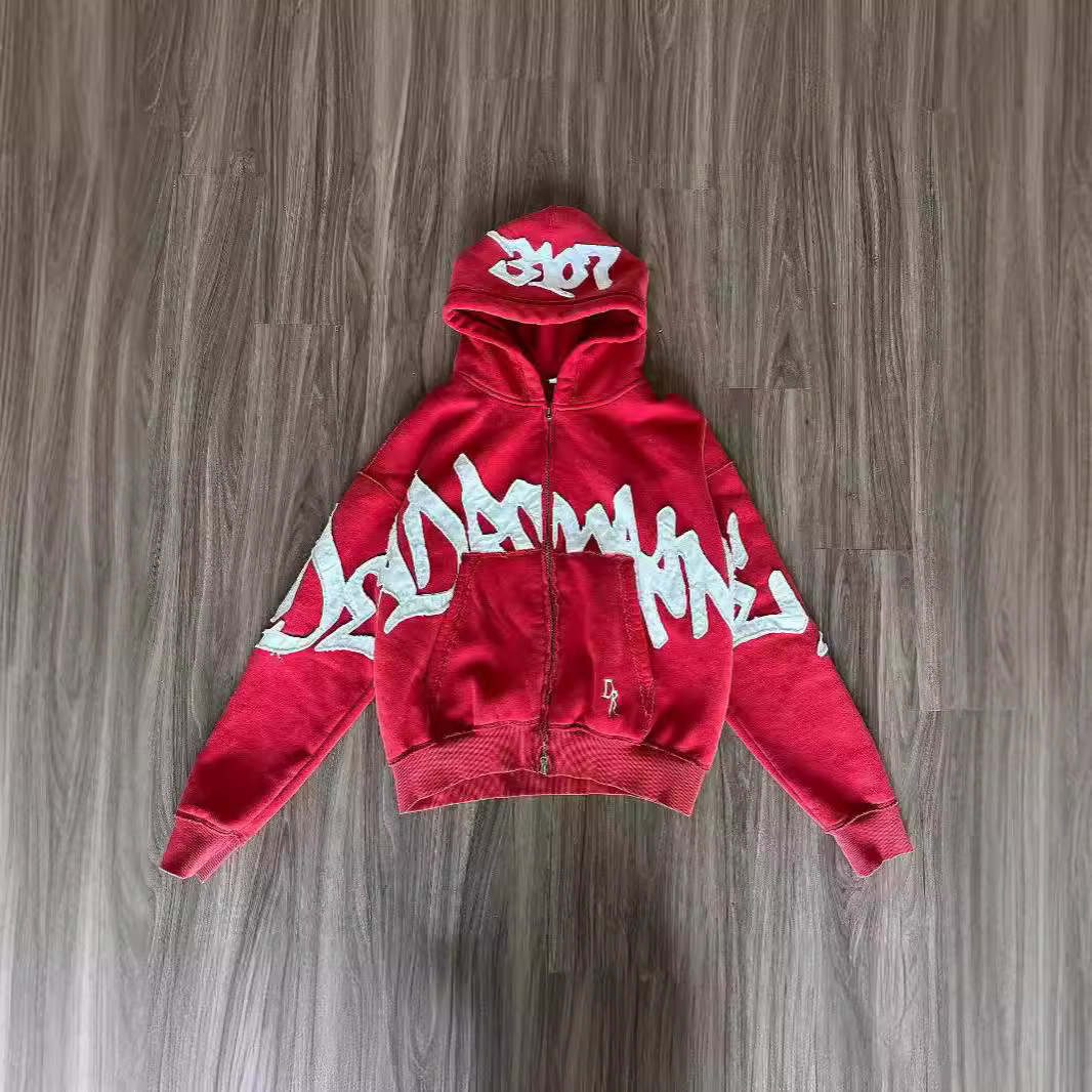 3D Letter Hoodie - Image 3