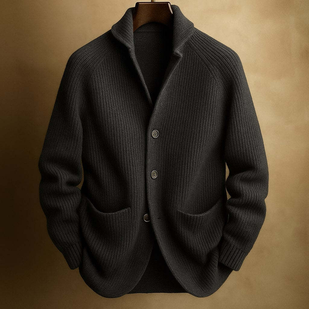 Knitted Cardigan Jacket - Image 3
