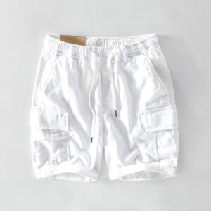 Linen Drawstring Shorts