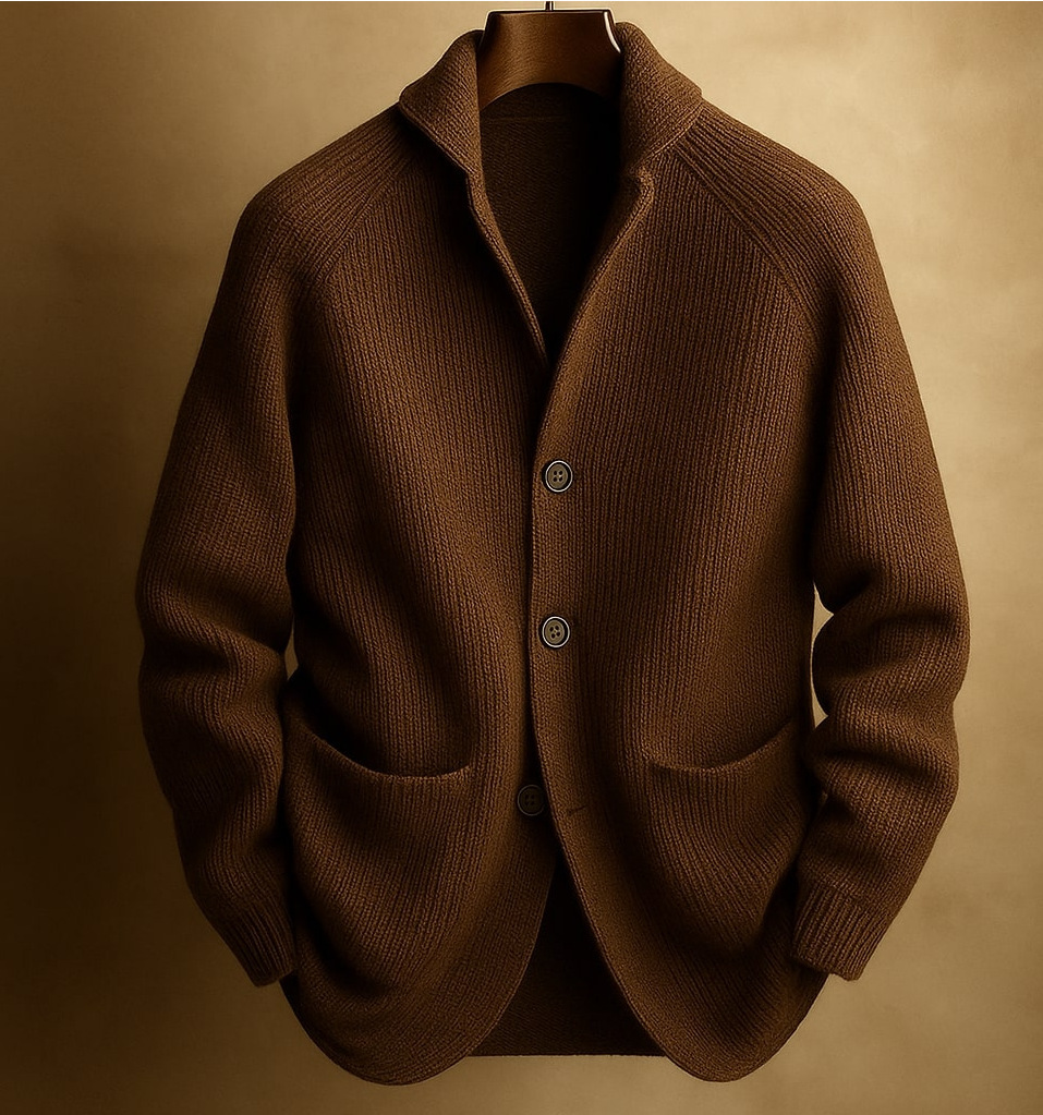 Knitted Cardigan Jacket - Image 8